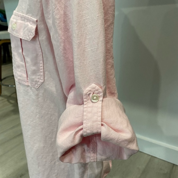 Express Woman’s Pink Button Down Sz. S - Picture 4 of 5